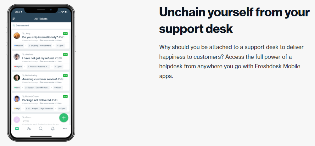 Freshdesk Mobile App