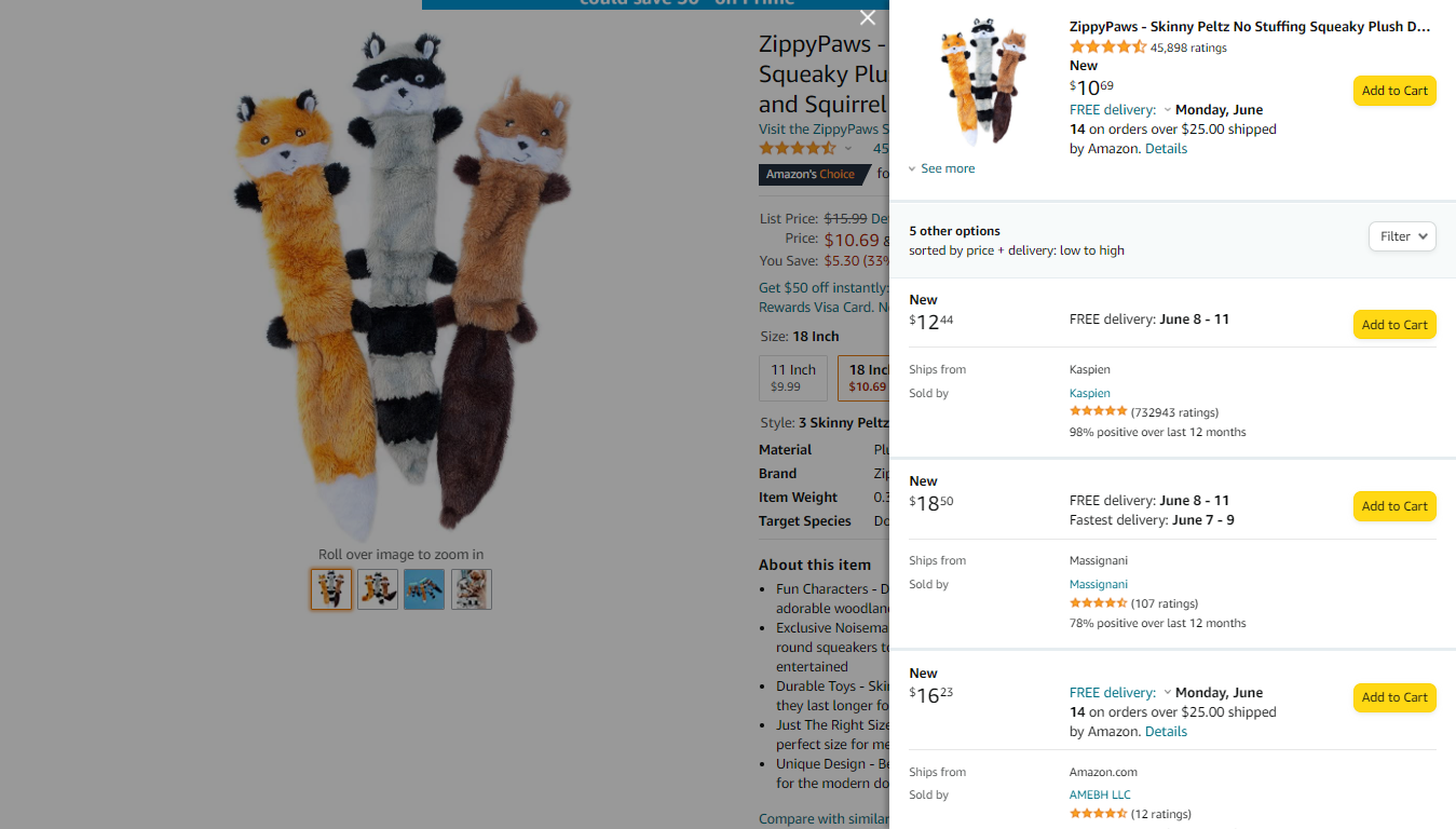 Amazon Seller Ratings