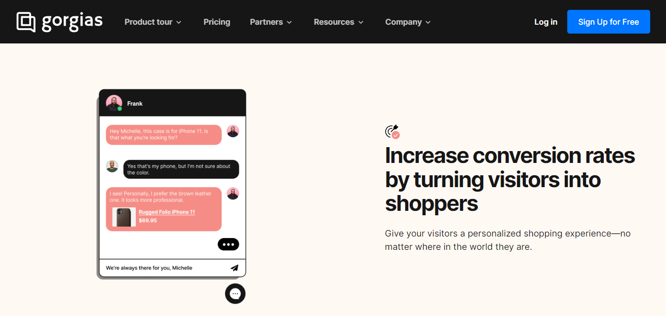 Increase Conversion Rates with Gorgias