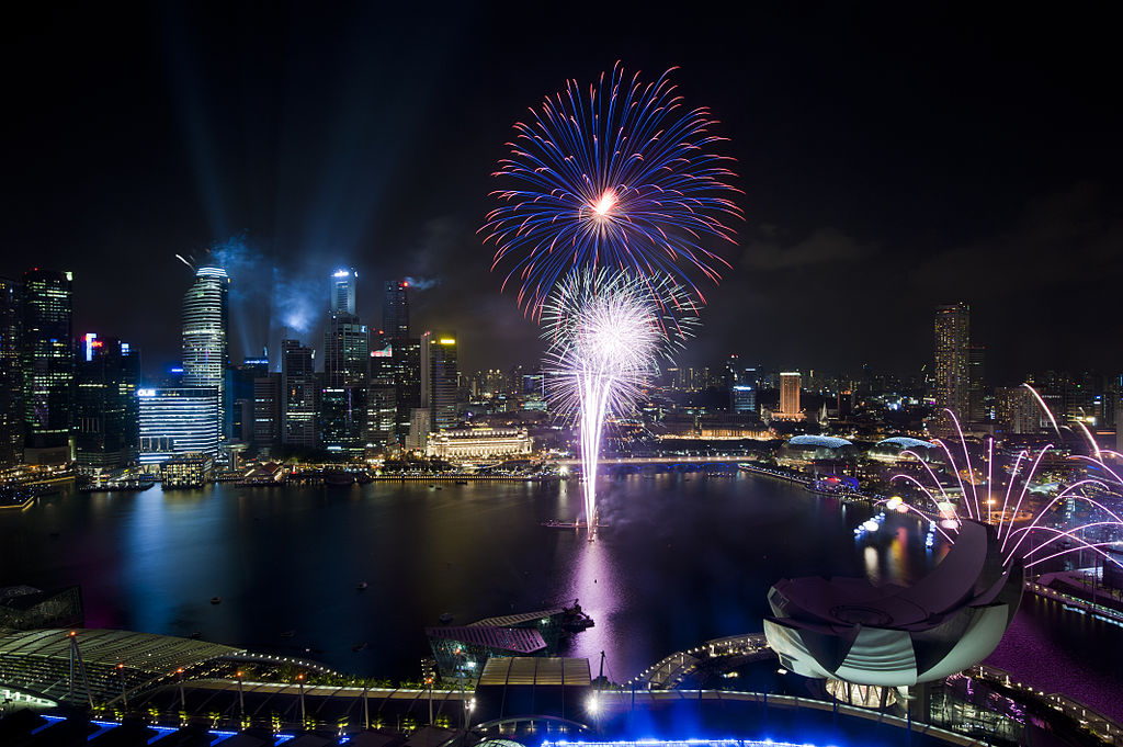 Singapore National Day Fireworks