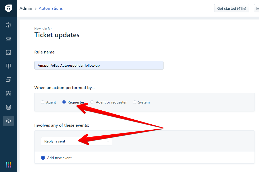 Freshdesk Autoresponder on Ticket Update