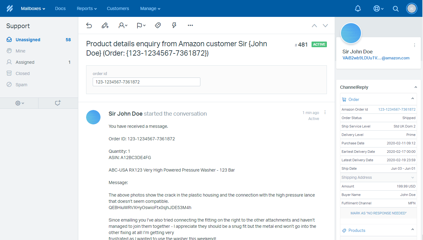 ChannelReply in Help Scout
