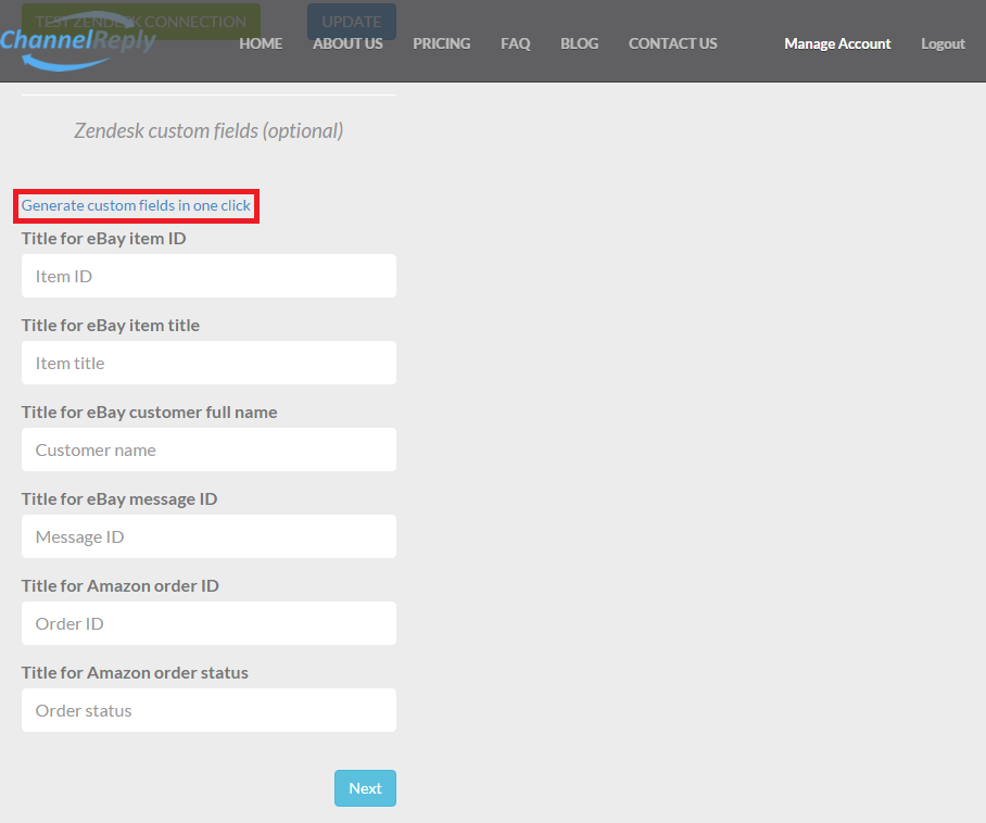 One-Click Custom Fields Generation for Zendesk Integrations