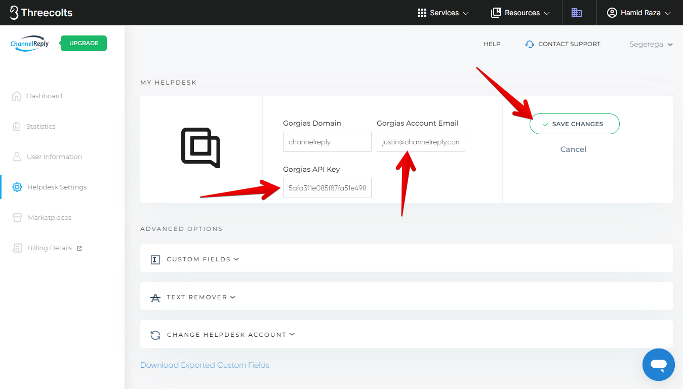 How to Change Agent for Internal ChannelReply Notifications in Gorgias