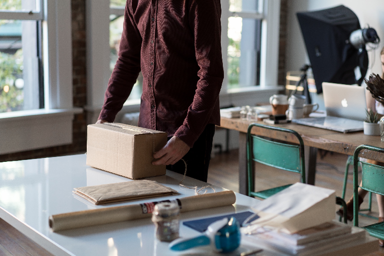 Packing a Box for Shipment