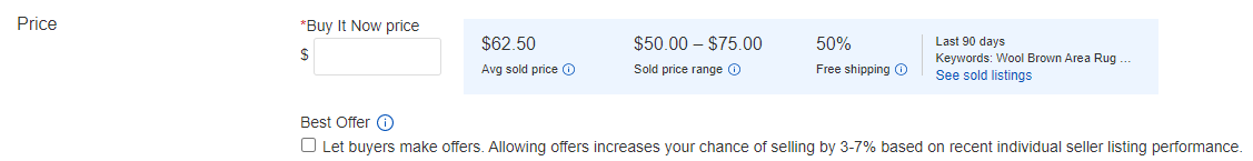 How to Price on eBay, According to eBay