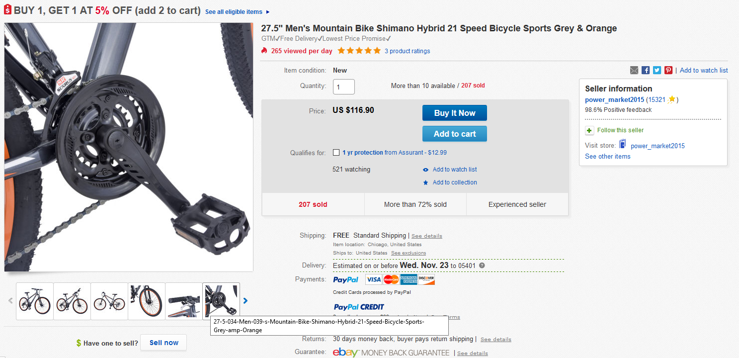 Bike Gear Detail