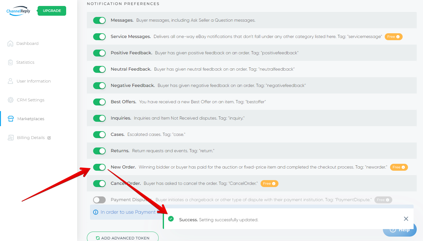 Auto-Save Confirmation