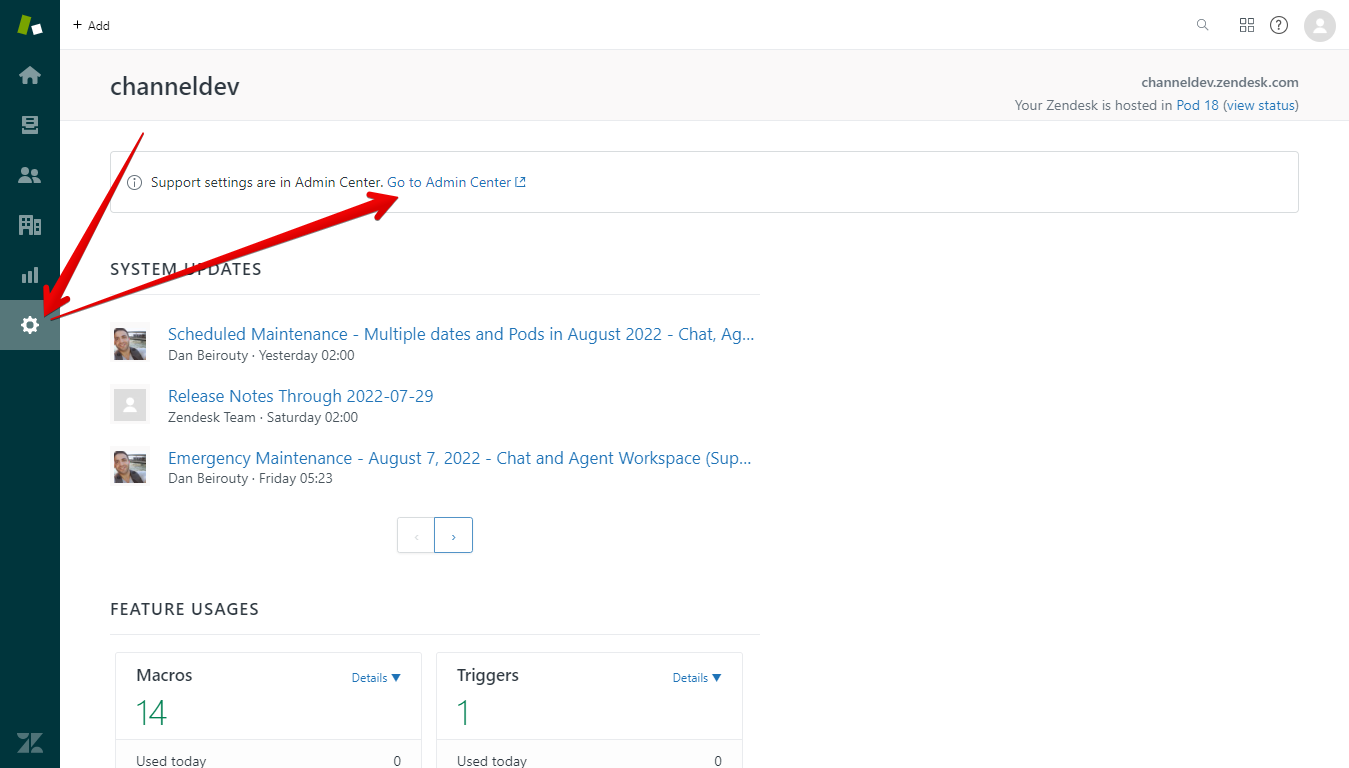Zendesk Admin