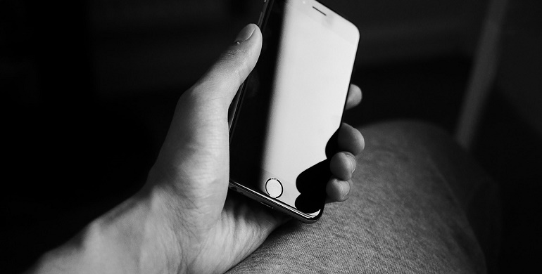 Holding a Smartphone