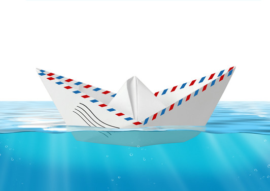 Mail Envelope Boat