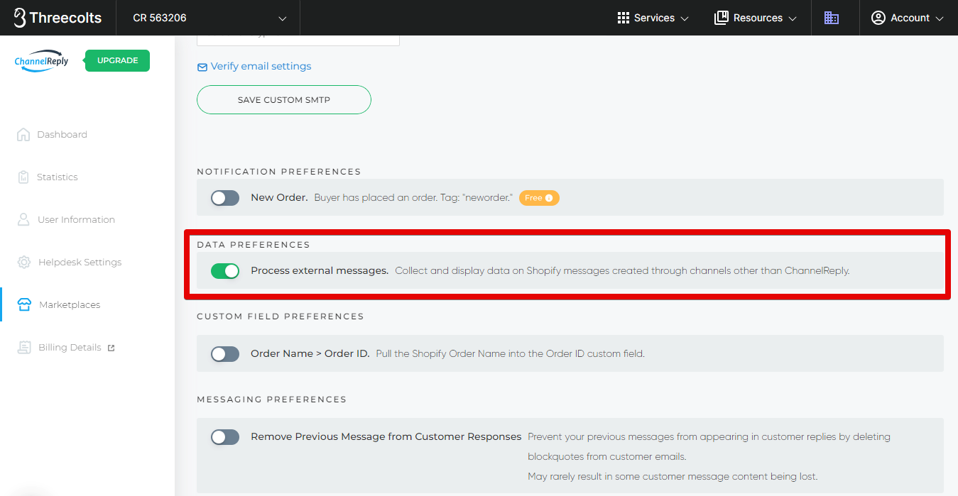 Process External Messages