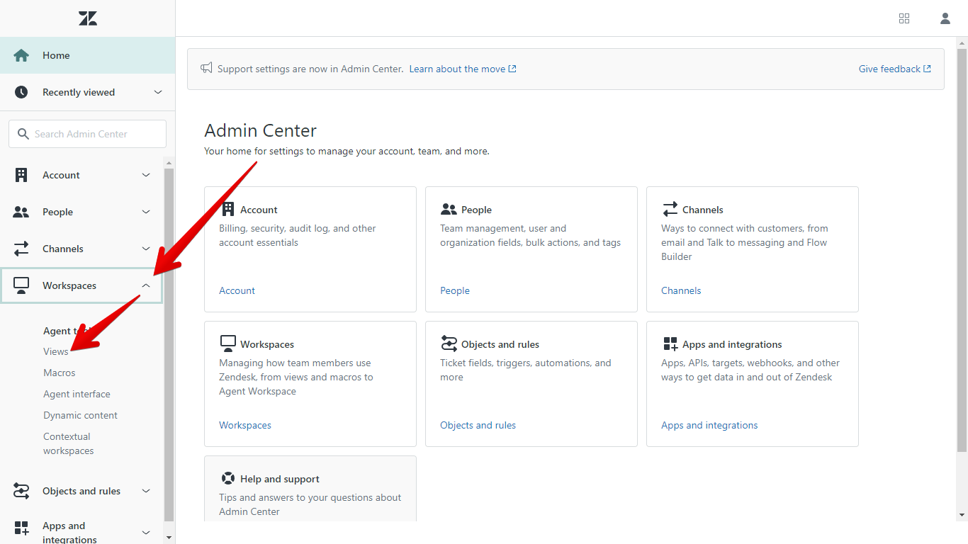 Where to Find Views in Zendesk