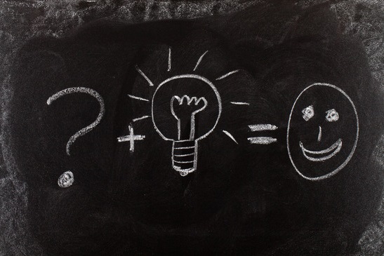Problem Plus Idea Equals Solution