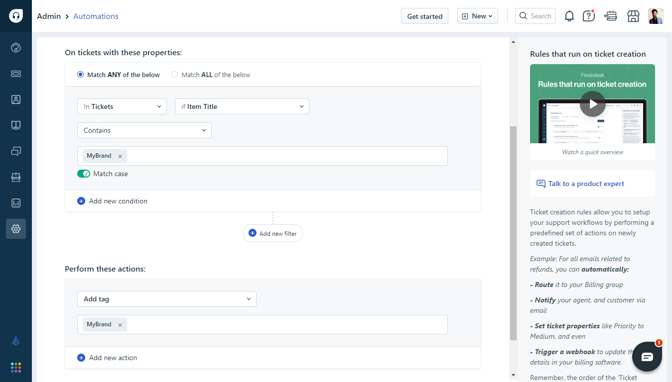 Tag eBay, Amazon and Walmart Items in Freshdesk
