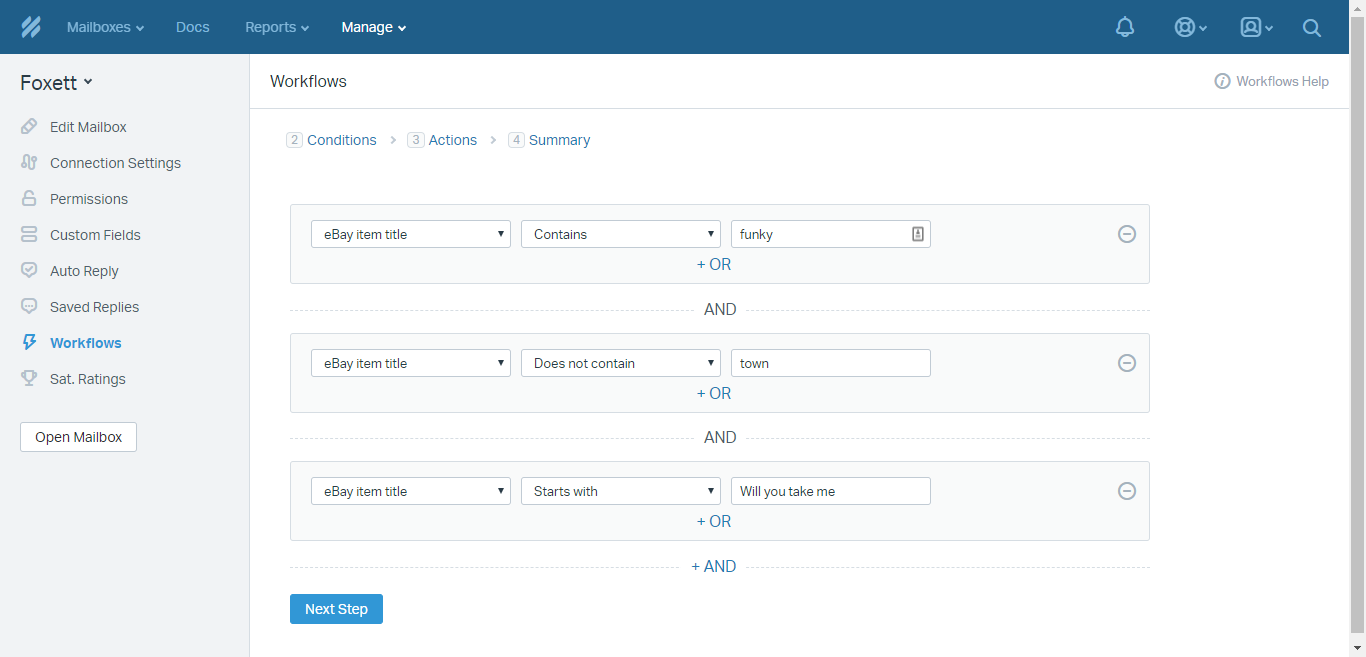 Creating a Help Scout Workflow with eBay Item Titles