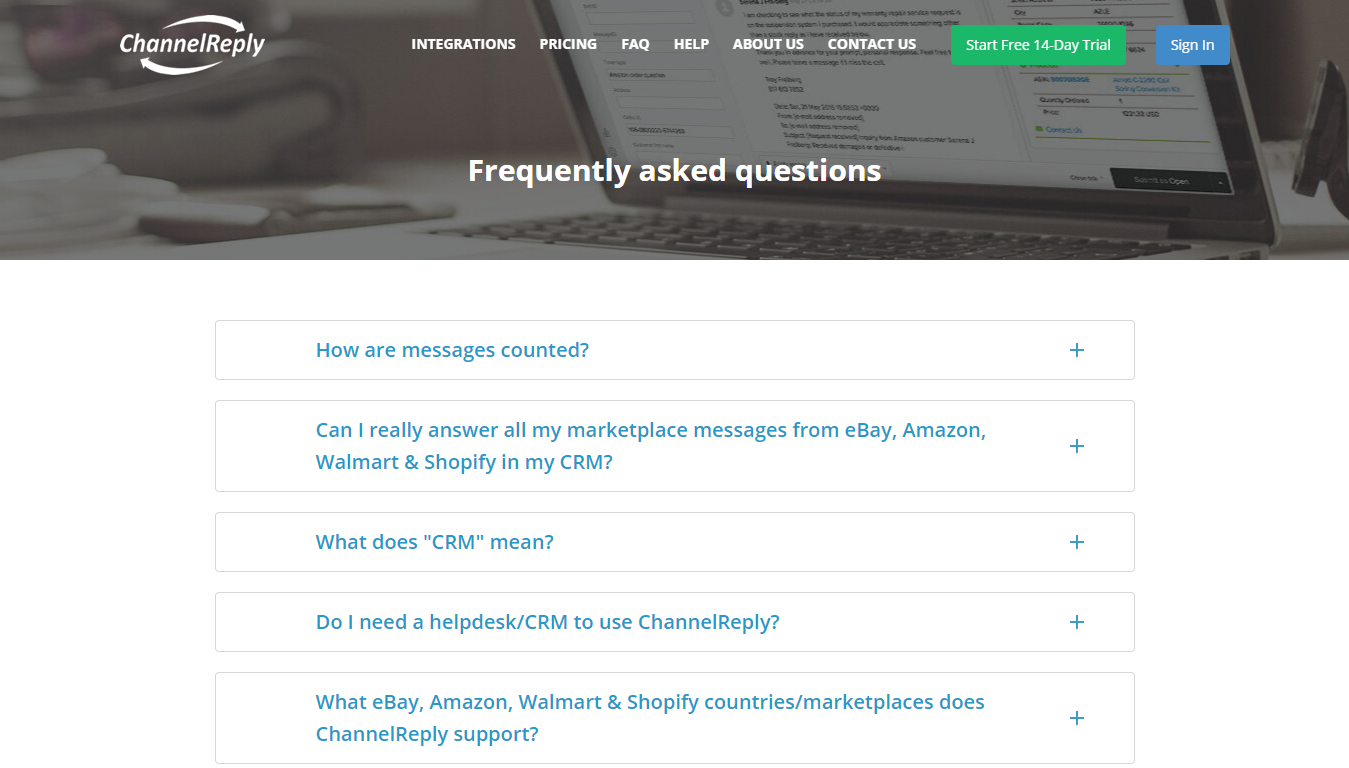 ChannelReply FAQ