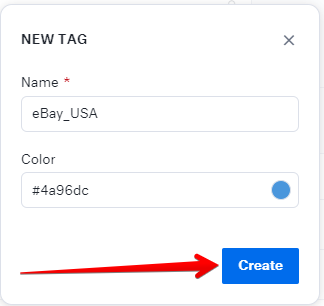 Create button in Kustomer