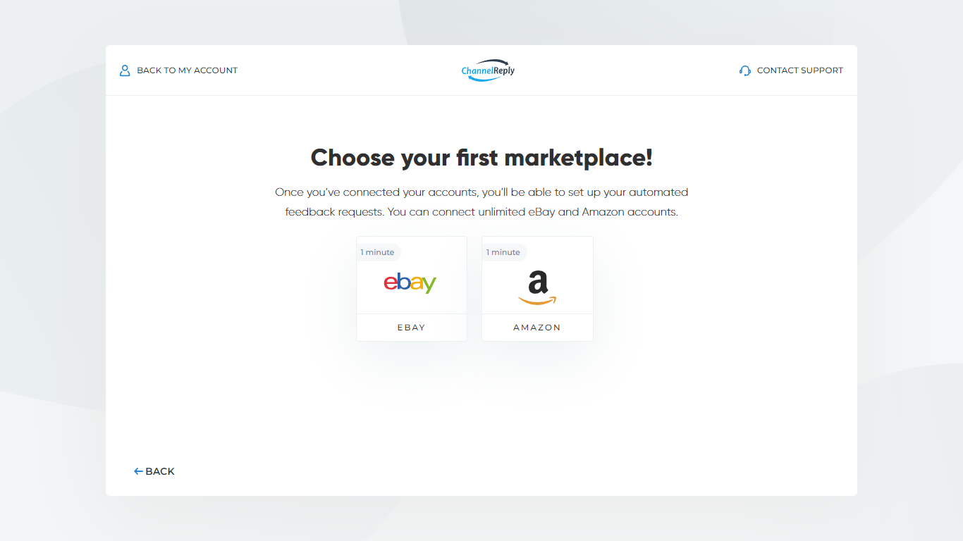 CR Feedback connect a marketplace