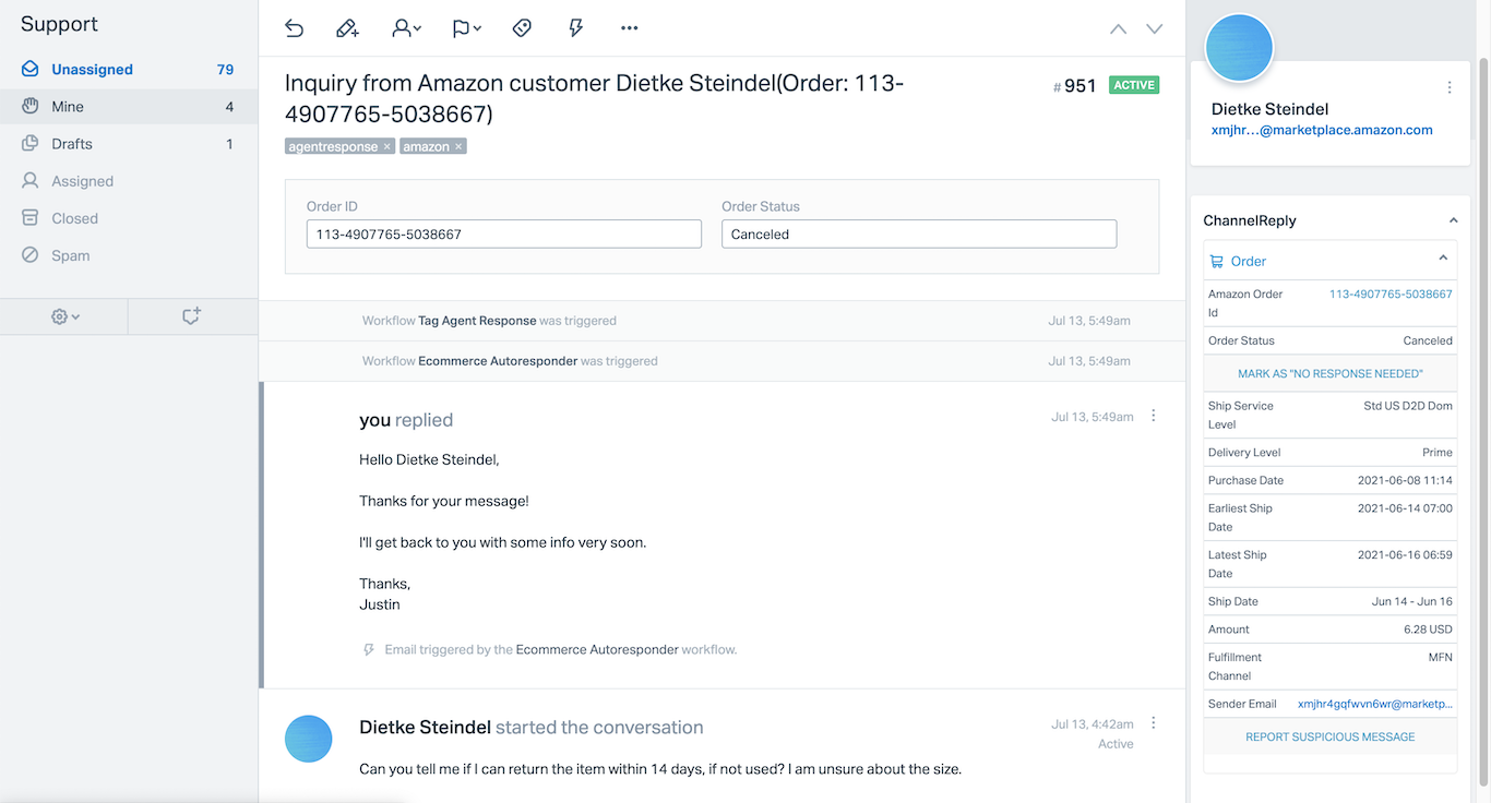 Using ChannelReply to Send a Help Scout Auto-Reply to Amazon