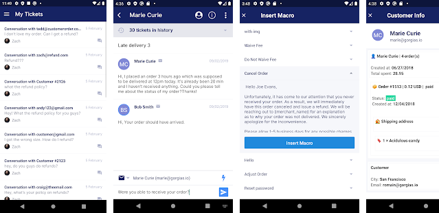 Gorgias Android App